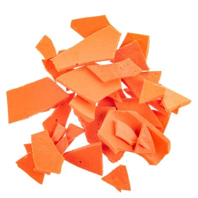 Kleurpastilles van was - Oranje