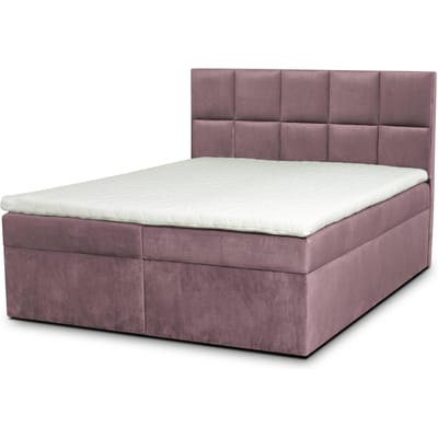 Boxspring Faro met opbergruimte velvet | Ropez