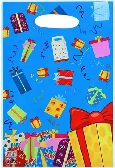 Fako Bijoux® Plastic uitdeelzakjes - Kleine traktatie zakjes - 10 stuks - 16.5x25cm
