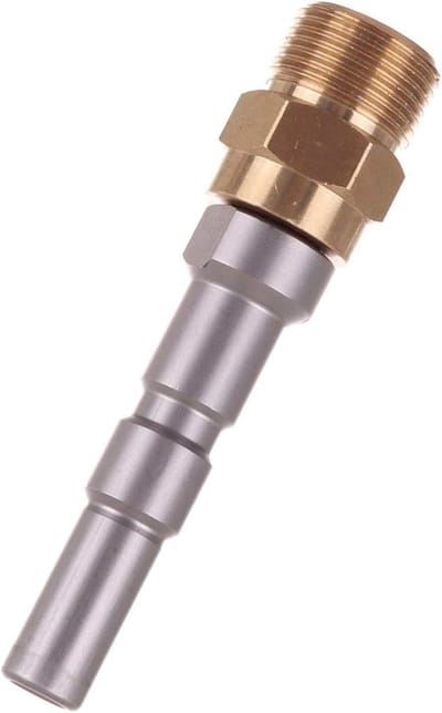 Hogedrukreiniger Adapter - Koppeling Hogedruk - Hogedruk Reinigen - M22 AG naar KEW - 100 mm - Roestvrij staal