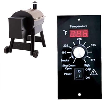 Digitale Thermostaat - Bedieningspaneel Set - Grill Temperatuur - 8 Temperatuur Instellingen - Zonlicht Leesbaar - Metaal