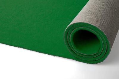 GJ Floors - Dallas loper | Groen - Breedte: 1 / 2 meter - Dikte: 5 mm - Geschikt voor: Indoor / Outdoor