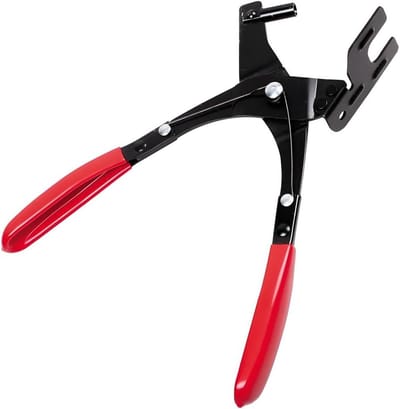 Uitlaat Pliers - Uitlaat Hanger Tool - Auto Onderhoud - Verwijdert Uitlaatrubbers - 285 mm - Rood Zwart