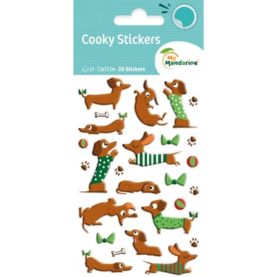 Epoxy stickers - Teckel