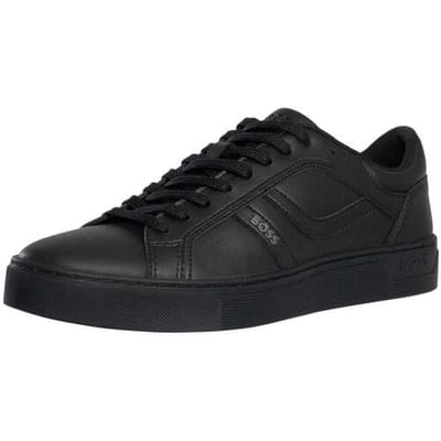 BOSS Rhys Tennis heren sneaker - Zwart - Maat 41