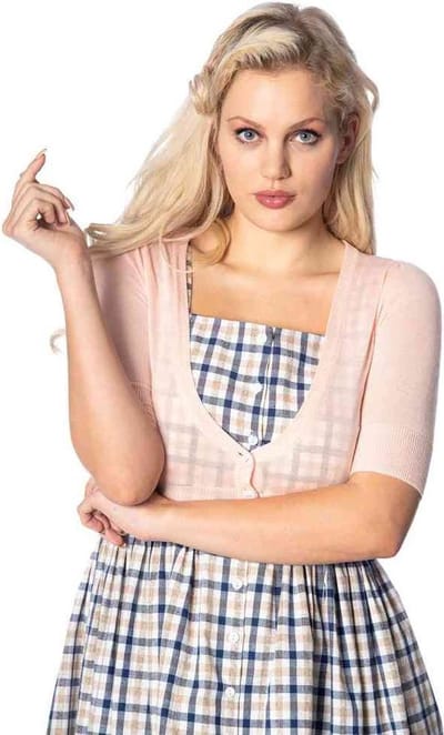 Dancing Days - BOBBY BASIC Cardigan - S - Creme