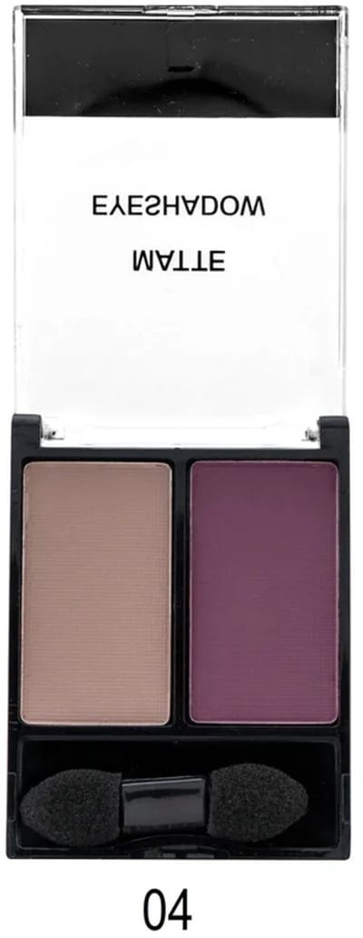 Glam Of Sweden - Matte Oogschaduw met applicator - Beige en Paars - Nummer 04 Bloom - 1 Doosje met 4 gram inhoud