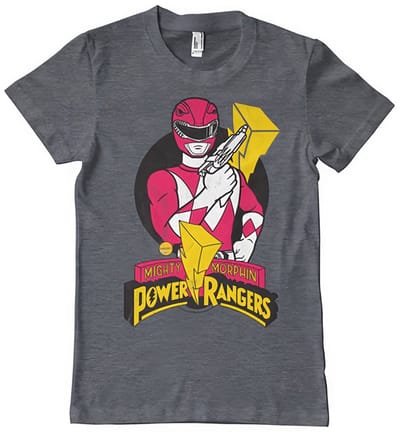 Power Rangers T-shirt met Red Ranger-pose