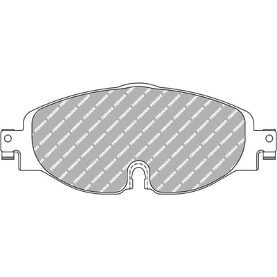 Remblokset FERODO Performance FDS4433, voor