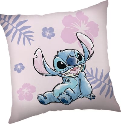 Disney Lilo & Stitch Sierkussen Tropical - 35 x 35 cm - Polyester Polar Fleece