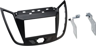 2-DIN Paneel geschikt voor Ford C-Max / Kuga (DM2) Kleur: Mat Zwart