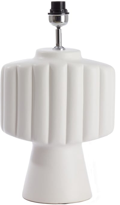 Light & Living Tafellamp Gandara Keramiek, 49cm (excl. kap) - Wit