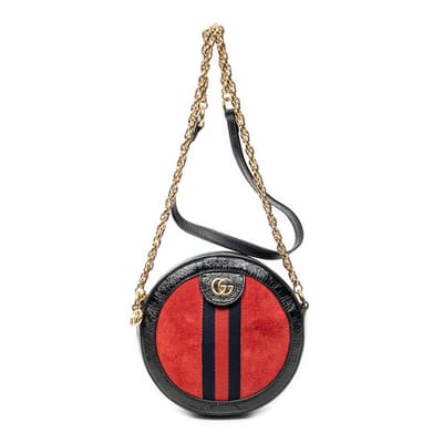 Mini Ophidia Round Crossbody   schoudertas
