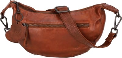 Bear Design Clara Crossbodytas Kleine Dames - Leer - Cognac