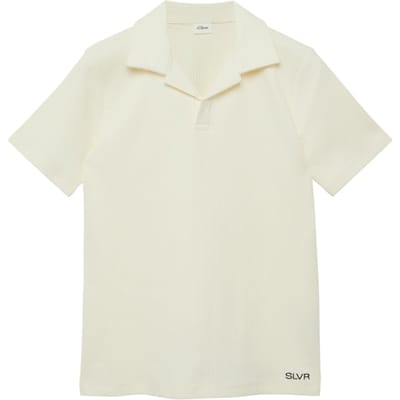 s.Oliver Poloshirts Offwhite Größe: 158/164 | Hemden Outlet | kids | Weiß