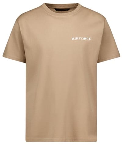 Doubble Led T-shirt Heren Amporah/White M