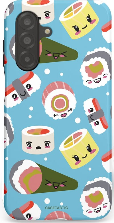 Casetastic Hoesje Geschikt voor Samsung A26 - Stijlvolle Beschermende Duo-layer Case - Sushi mania