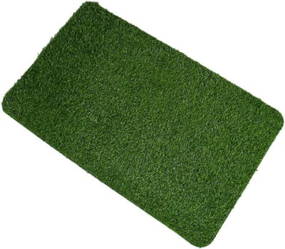 Kunstgras Mat - Buitenkleed Entree - Tuin Decoratie - Onderhoudsvrij Design - 60x40 cm - Groen