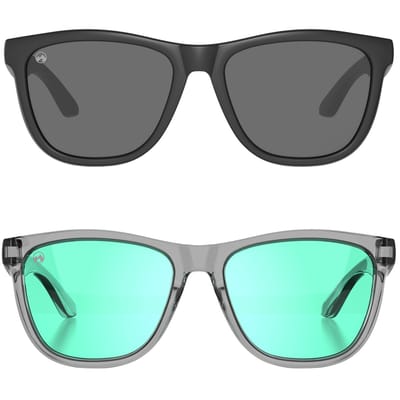 MowMow 2-pack Zonnebril - Gepolariseerd - Heren - Dames - ZEUS collection