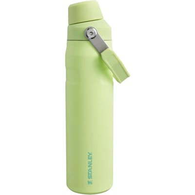 Stanley Aerolight IceFlow™ Waterfles Fast Flow 0.6L - Houdt 10 Uur Koud - Lichtgewicht Geïsoleerde Drinkfles - Vaatwasmachinebestendig - Lekvrij En Sneldraaiend Deksel - BPA-Vrij - Citron