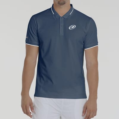 Bullpadel Leiro 25V Polo Heren-Donkerblauw