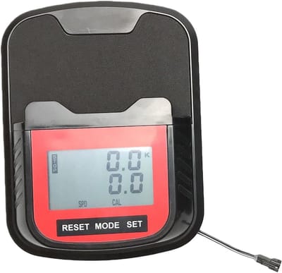 Roeimachine Teller - Snelheidsmeter Monitor - Fitness Thuis - LCD Display - 20 x 15 cm - Meerkleurig