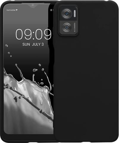 Hoesje Geschikt voor Motorola Moto G06 - Zwart - Casemania Siliconen Back Cover - Val/Stoot Bescherming