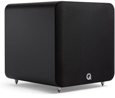 Q-Acoustics: Q Sub100 subwoofer - Satijn zwart