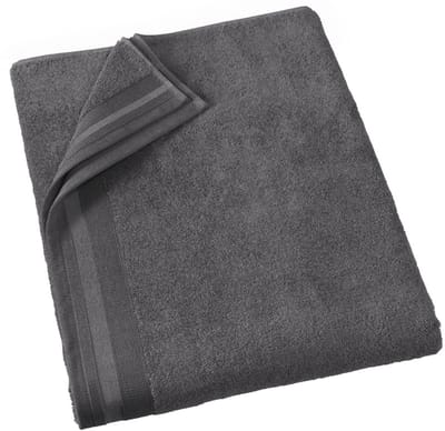 De Witte Lietaer Badlaken Contessa, Dark Grey - 100 x 150 cm - Katoen