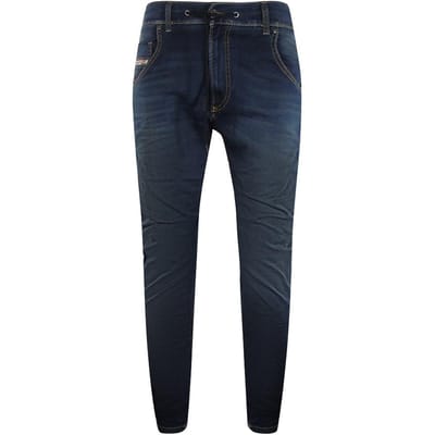 Diesel Heren Krooley-E-NE Jeans (Donkerblauw)