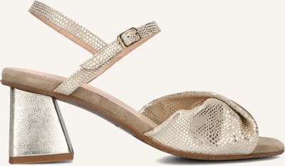 Floris Van Bommel Sfw-90076 Cassi Sandalen - Dames - Goudkleurig - Maat 36