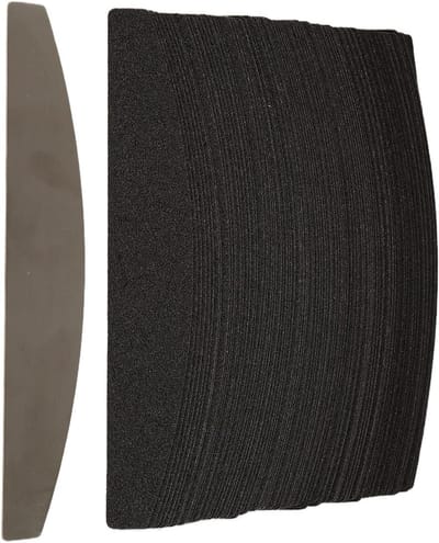 100 Stuks Vijl Set voor Nagels, Herbruikbare Roestvrijstalen Nagelvijlen, Ideaal voor Gel Nagels en Manicure