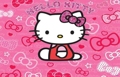 Dutch Wallcoverings Walltastic Hello Kitty fotobehang