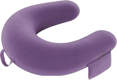Lees Kussen - Armsteun Kussen - Ontspannen Lezen - Verplaatsbare Steun - 40x34x10cm - Paars