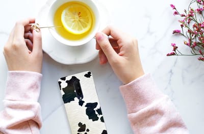 OnePlus 7 Pro TPU Hoesje Koeienvlekken