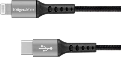 Krüger & Matz - USB-C naar Lightning Kabel - 1m - MFi-gecertificeerd - Snelladen