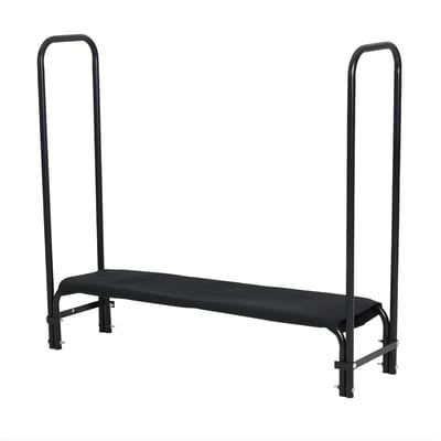 Brandhoutrek 122cm - Metaal Houtopslag Buiten