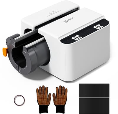 LOKLiK Auto Mug Heat Press (2026 versie A200) voor mokken, bekers, flessen en tumblers, personaliseer met flexfolie, vinyl, transferpers, gepersonaliseerde artikelen, sublimatie, glas