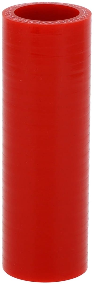 Dailygoods- Koelslang Siliconen - Rood - Binnendiameter 25 mm - Lengte 100 mm - Temperatuur tot 300 °C - Meerlaags Weefsel - Siliconenslang