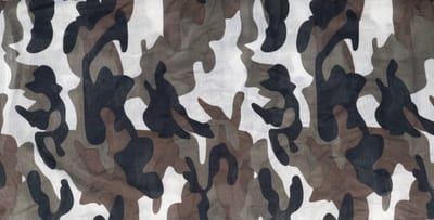 Haarsoires Haarband Multifunctioneel 45x25cm - Camouflage Patroon - Grijs Wit Zwart Bruin - Elastische Stof - Bandana Col Nekwarmer - Sport Outdoor Casual - Unisex