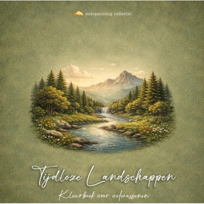 Tijdloze Landschappen Kleurboek - Kleur Moment