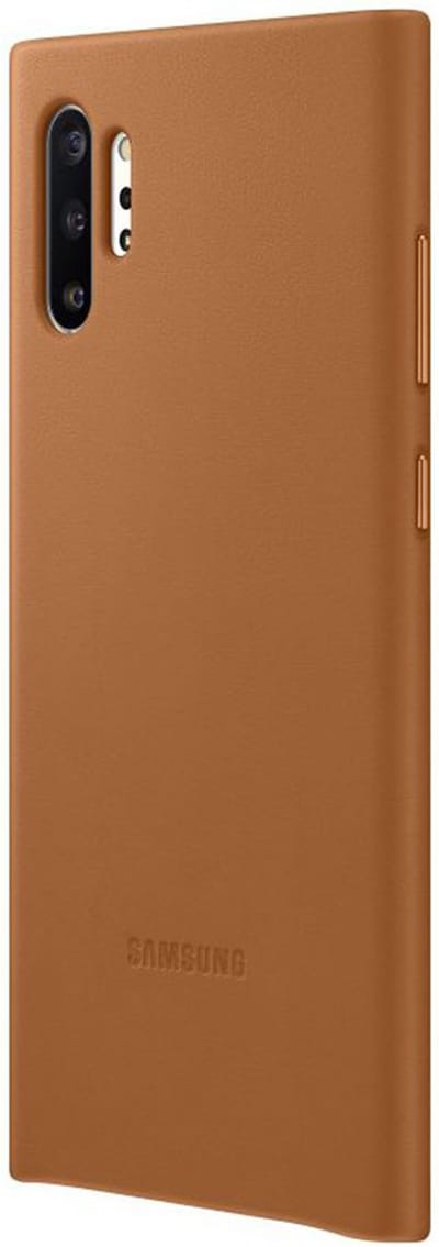 Samsung - Leather Cover - Galaxy Note 10 - Camel