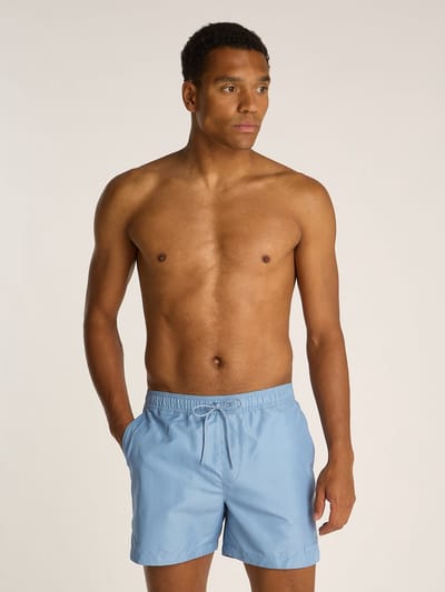 Calvin Klein Medium Drawstring Heren Zwembroek - Faded Denim - Maat XL