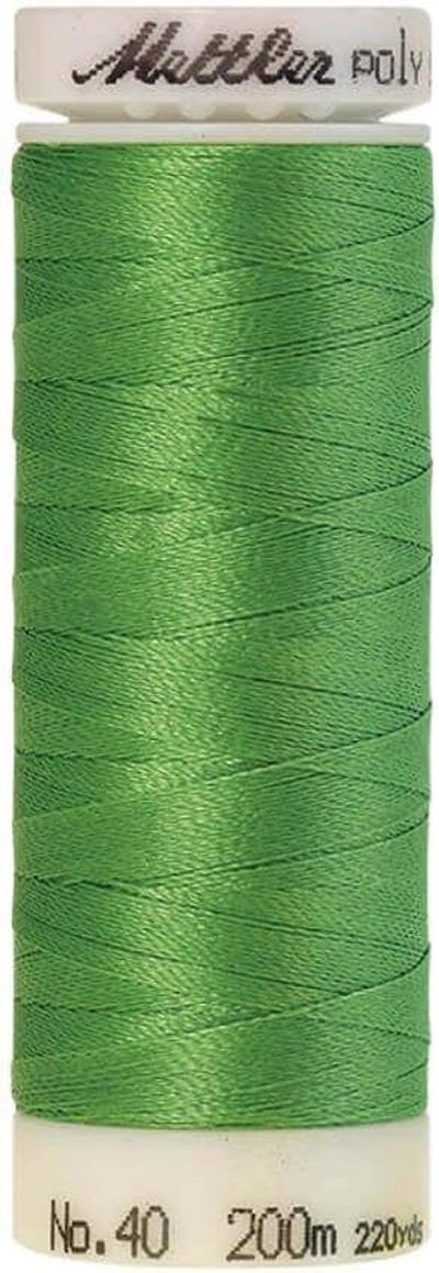 AMANN POLYSHEEN NAAI-BORDUURGAREN, COL-5531 GROEN, 200M, PER STUK.