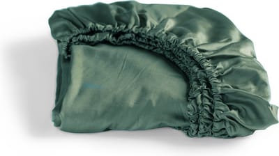 Cinderella - Sundays - Hoeslaken - Tot 25 cm matrashoogte - Satijn - 80x210 cm - Groen