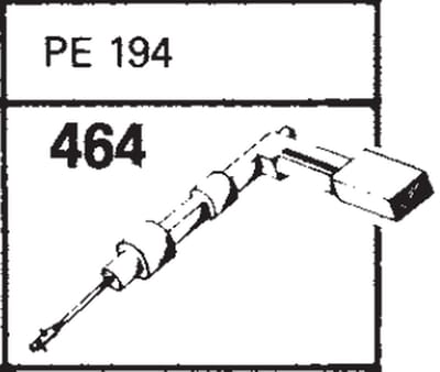 P.E. PE-194 Stylus Zwart