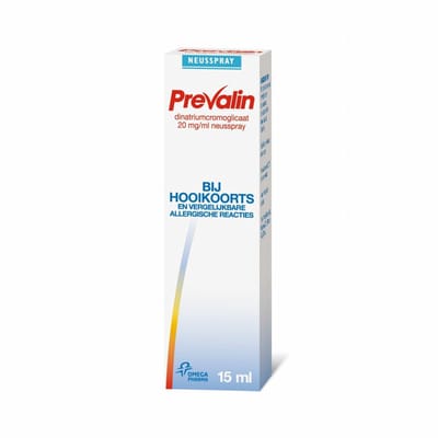 Prevalin Neusspray Dinatriumcr 20 mg/ml - 3 x 15 ml