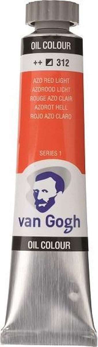 Van Gogh Olieverf Azo Red Light (312) 20ml