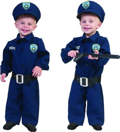 Police baby blue | Verkleedkleding