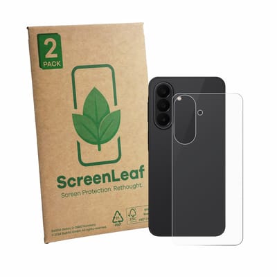 2 Stuks Screenprotector voor Samsung Galaxy A27 5G (Achterkant) - Hoogwaardige Beschermfolie transparant